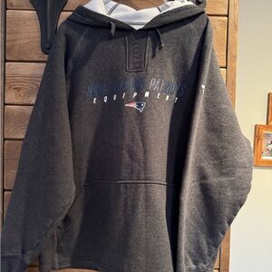 NFL New England Patriots pullover fleece hoodies, men’s size XL